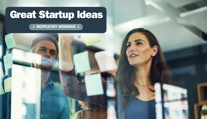 Bezpłatny webinar online How to Come Up with Great Startup Ideas